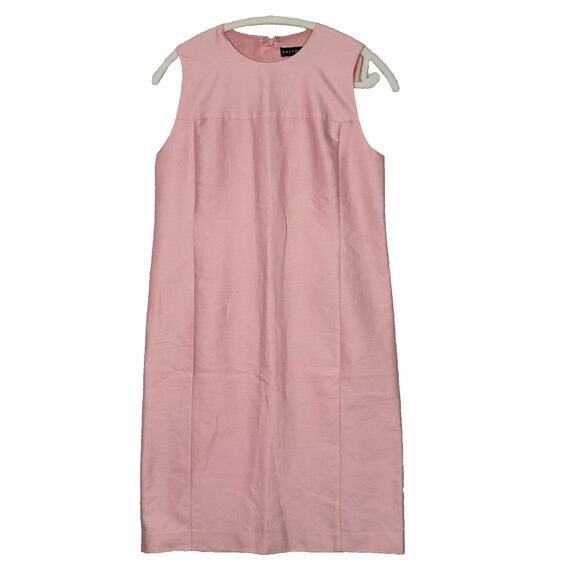 Ralph Lauren Black Label Dresses & Skirts - RALPH LAUREN BLACK LABEL Sz 4 Pink Sheath Silk Sleeveless Fitted Bodycon Barbie